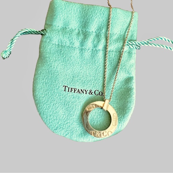 Tiffany & Co. Jewelry - *SOLD* Authentic Tiffany & Co 1837 Round Circle Necklace Vintage / Retired